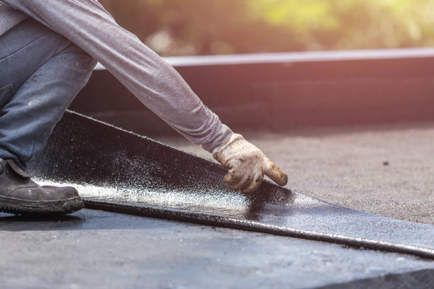 Professional Waterproofing technician working in Rarden, OH